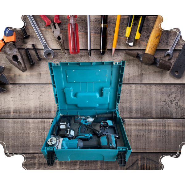 Акумулаторен ударен гайковерт и безчетков ъглошлайф /36V, 8Ah/ 4