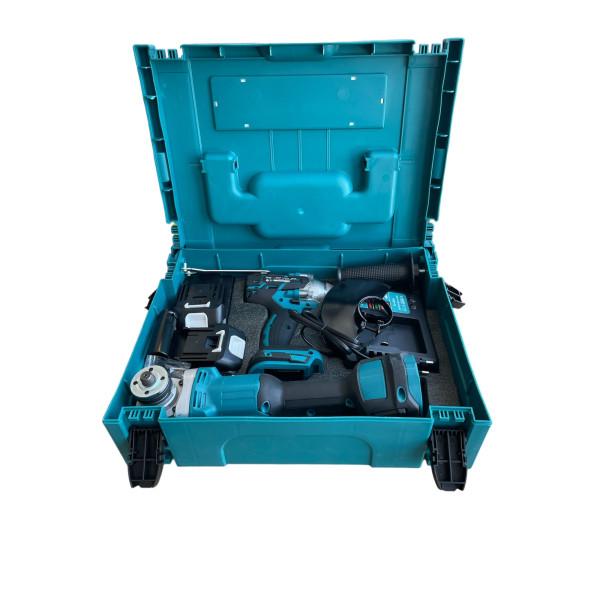 Акумулаторен ударен гайковерт и безчетков ъглошлайф /36V, 8Ah/ 2