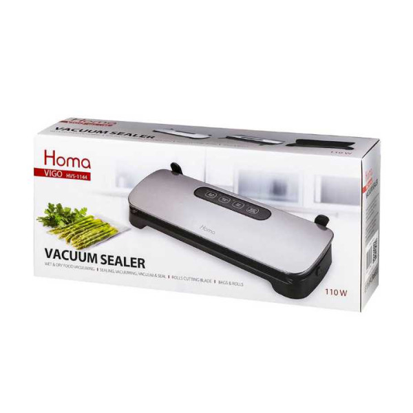 Уред за вакуумиране Homa HVS-1144 Vigo c  10 бр. торбички 10