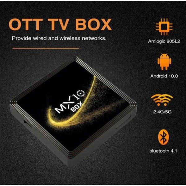 Smart TV приемник Smart Android TV Box MX10s