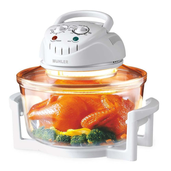 Комбинирана 2в1 халогенна фурна и еър фрайър MFC-1200,1400W,12 л.