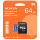 MicroSD карта памет, 80MB/s, 64GB 3