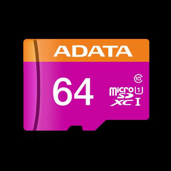 MicroSD карта памет, 80MB/s, 64GB