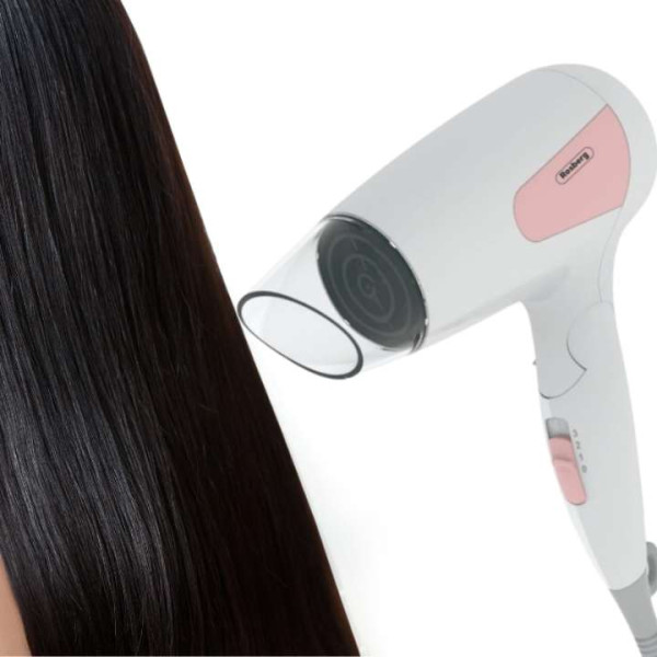 Ceшoap  R51100N, 1200W, Бял розов, Сгъваема дръжка 1