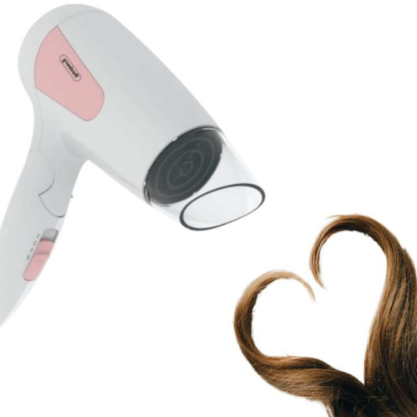 Ceшoap  R51100N, 1200W, Бял розов, Сгъваема дръжка