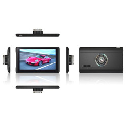 Android видеорегистратор с GPS Wi Fi 3D карти Блутут, две камери, 7 инча AC57 2