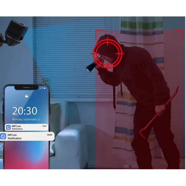 Шпионска камера HD WIFI CAMERA – Дискретно и ефективно наблюдение на всяко място 9