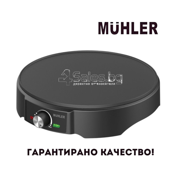 Уред с незалепващо покритие за приготвяне на палачинки MHT-383,1200W,1008636