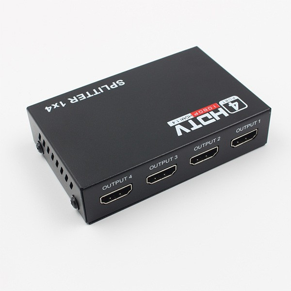 HDMI 3D сплитер с 4 порта и захранване за HDTV DVD плейър PS4 и други CA32 3