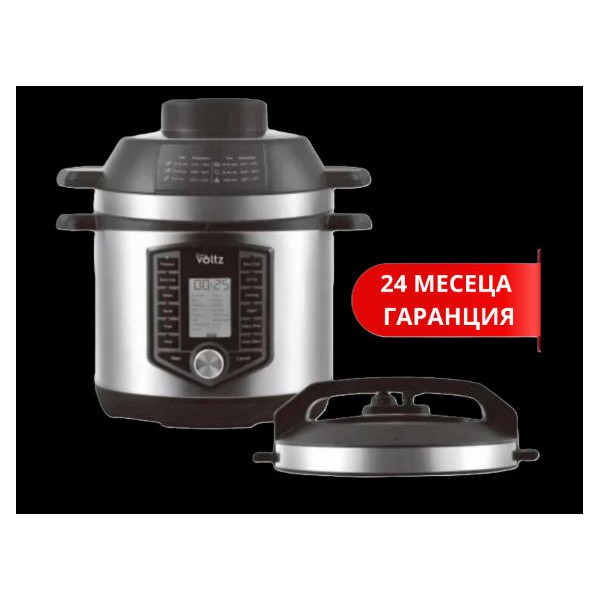 Мултикукър под налягане и Фритюрник Air Fryer OV51985G6 2в1,6L,44 функции,12 програми