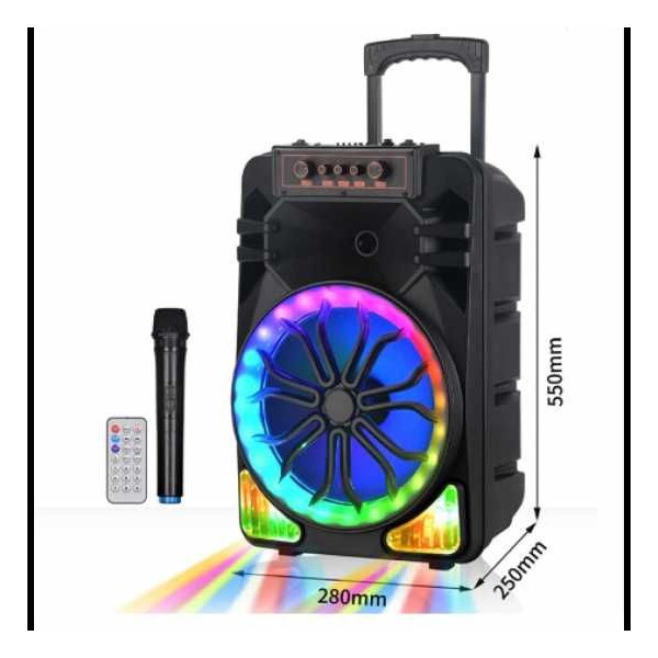 Караоке тонколона 12", 1500W NDR-312