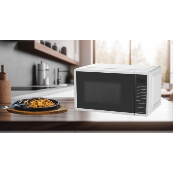 Микровълнова фурна Voltz OV51443F – 700W, 20 л, 5 степени, LED дисплей, таймер до 60 минути, функция размразяване 3