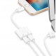 Адаптер Dual Audio & Charge Adapter, Съвместим за iPhone 7/8/X/XS/XR/11/12/13/Plus/Pro/Max CA43 2