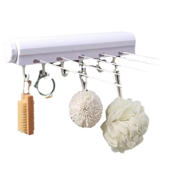 Прибиращ се простор за дрехи с 5 въжета и куки,максимална дължина 3.2 метра 1