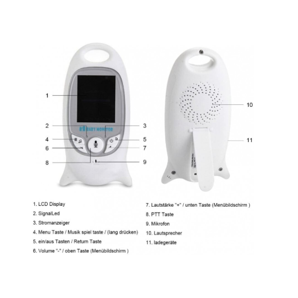 Бебефон с камера Cosansys,VB601