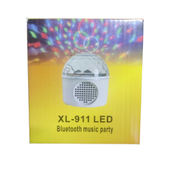 Преносима LED нощна Bluetooth диско лампа с колонка XL-911