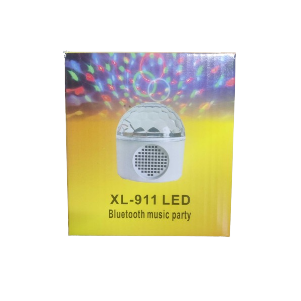 Преносима LED нощна Bluetooth диско лампа с колонка XL-911