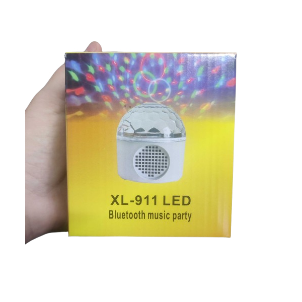 Преносима LED нощна Bluetooth диско лампа с колонка XL-911