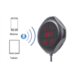 Bluetooth FM трансмитер за кола HF21 11