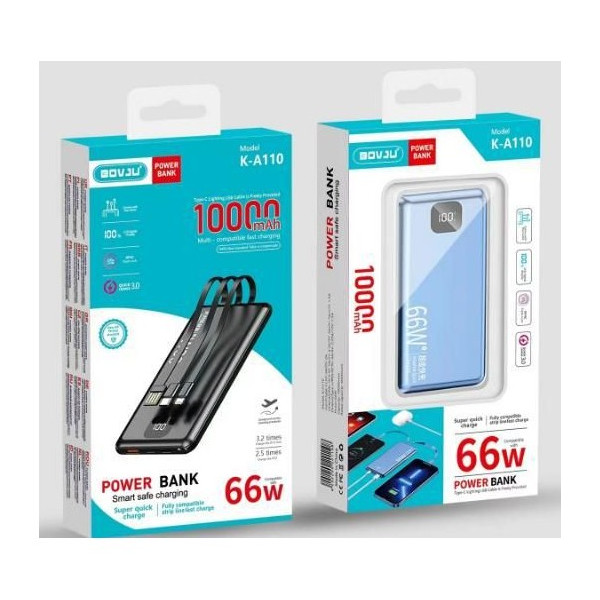 Преносима батерия 10000mAh 66W K-A110