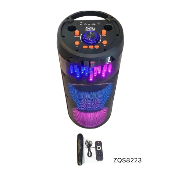 Преносима Bluetooth тонколона 2 х 8" ZQS-8223, 2293