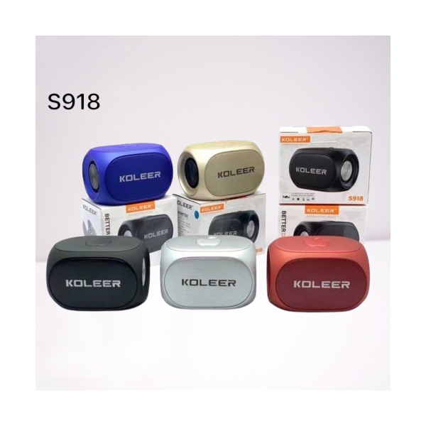 Мощна преносима Bluetooth тонколона KOLEER S918, 2768