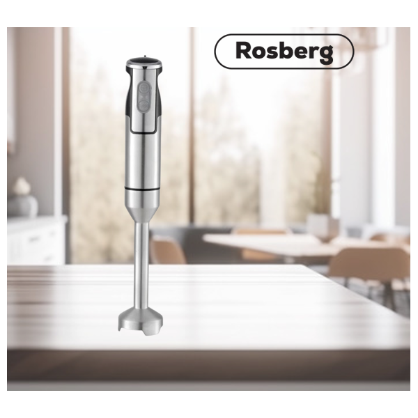 Пасатор Rosberg R51112J, 1500W, Метален накрайник, 2 степени