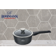 Касерола с капак Bohmann BH1730-20SP, Лят алуминий, Подвижна дръжка, Индукция 3