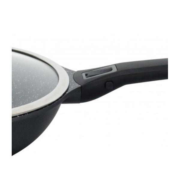 Тиган Уок с капак Bohmann BH1730-28WK, 28см. 3.4л., Лят алуминий, Подвижна дръжка, Индукция 4