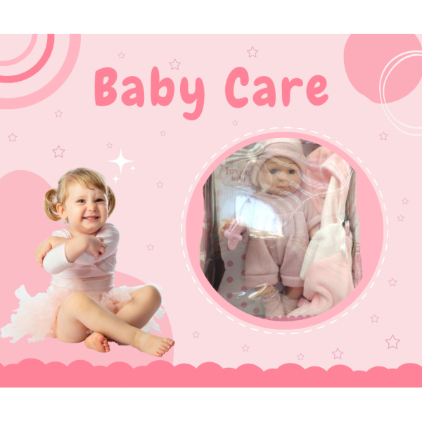 Очарователна бебешка кукла My Baby Doll Set 4