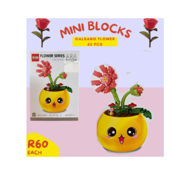 Конструктор, Mini Blocks 63 части