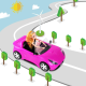 Кола за кукли,Fashion Girl Travel,glitter pink 6 — 4sales Кола за кукли,Fashion Girl Travel,glitter pink 6