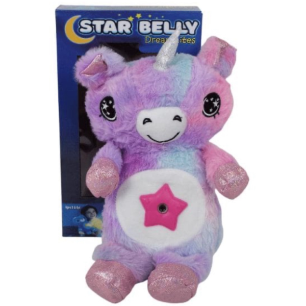 2в1 Плюшена играчка и проектор звездно небе Star Belly WJ41