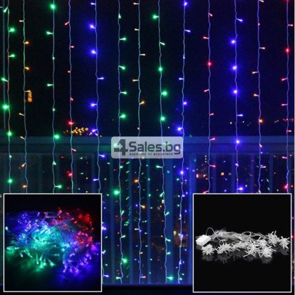 Коледни лампички с 320 Led лампи SD74 SD35