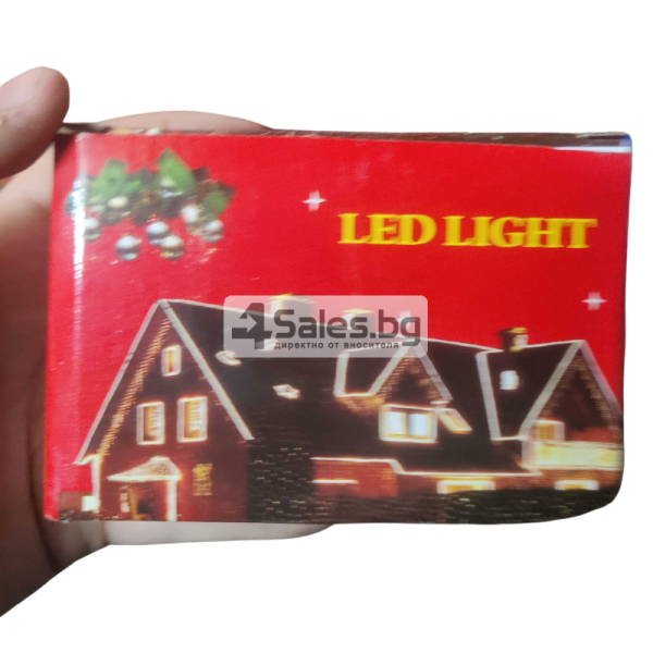 Коледни LED лампички с многоцветни, топъл и студен бял цвят SD47 1