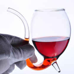 Чаша за Вино - Вампир 300ml боросиликатно стъкло Уникален подарък WSKB4