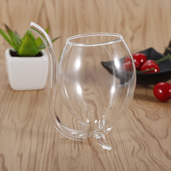 Чаша за Вино - Вампир 300ml боросиликатно стъкло Уникален подарък WSKB4 5