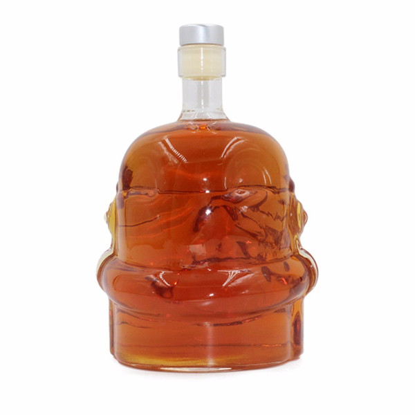 Стъклена бутилка шише за алкохол Star Wars Stormtrooper - Стар уорс Артикул WSKP2 3