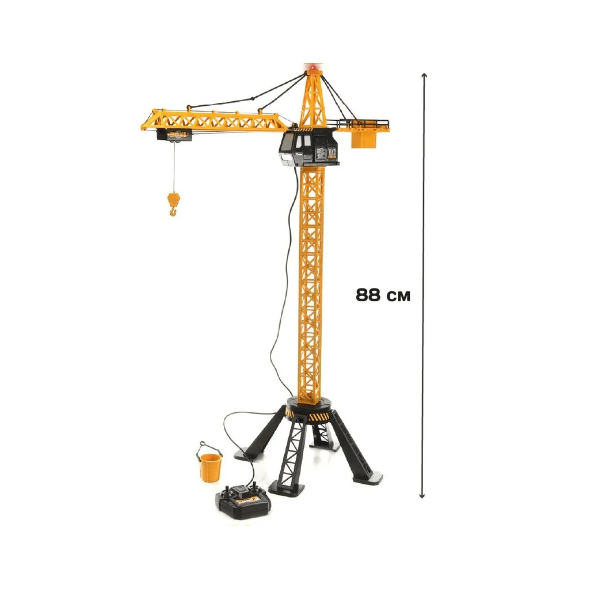 Строителна техника кран управляван с RC дистанционно 12