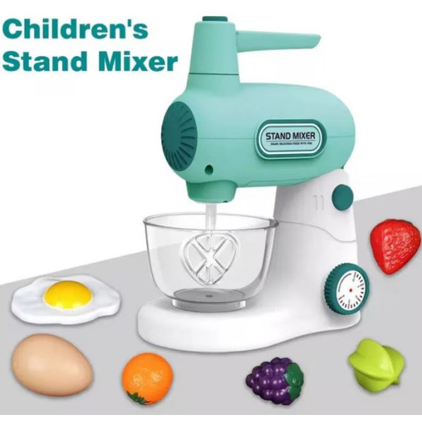Играчка миксер с аксесоари със звуци и светлини Happy Kitchen, различни цветове