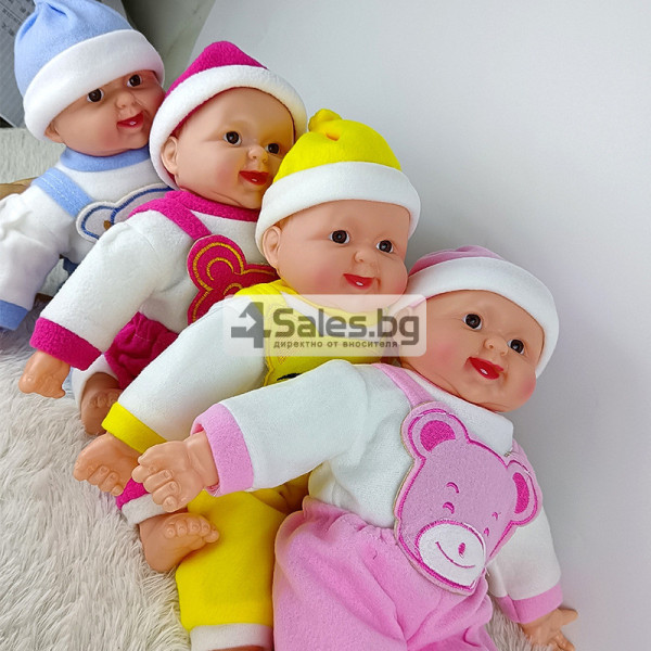 Музикална бебешка кукла Laughing Baby Doll 8