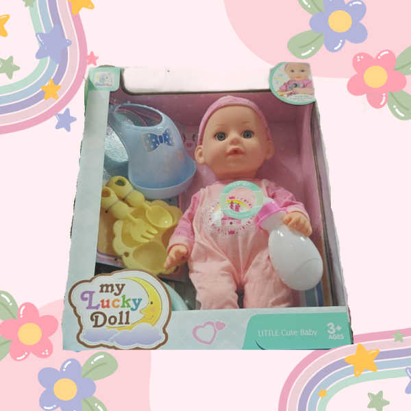 Кукла бебе My Lucky Doll с аксесоари