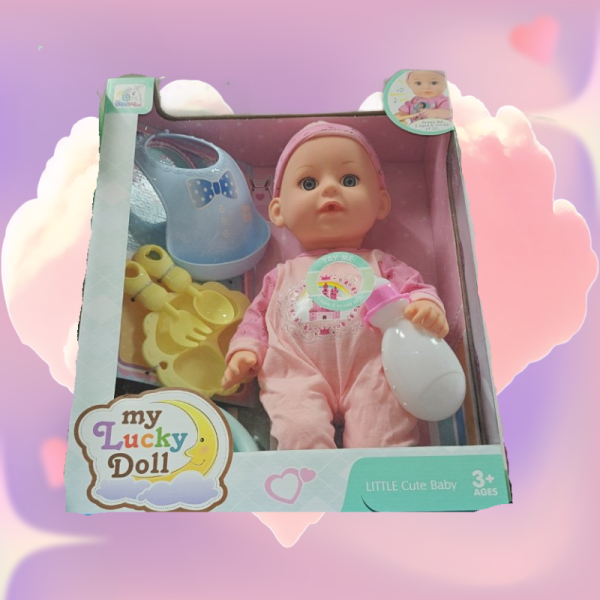 Кукла бебе My Lucky Doll с аксесоари