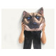 Плюшена възглавница с 3D принт на различни породи кучета 2