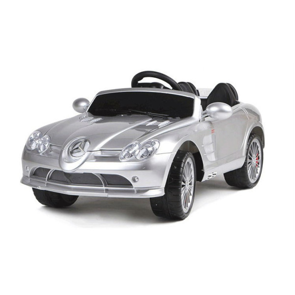 Акумулаторна кола с дистанционно Mercedes SLR 722S 12V с меки гуми 8