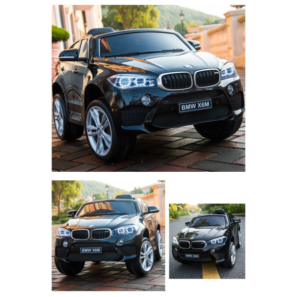 Акумулаторен джип BMW X6M с меки гуми и отварящи се врати