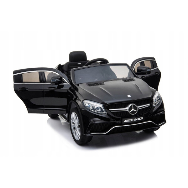 Акумулаторна кола Mercedes GLE63 Coupe с меки гуми и кожена седалка