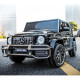 Акумулаторен джип Mercedes G63 AMG 4x4 с кожена седалка Двуместен 24V 8