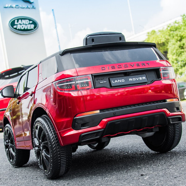 Акумулаторна кола Land Rover Discovery 4x4 с MP3 меки гуми и отварящи се врати 12V 10