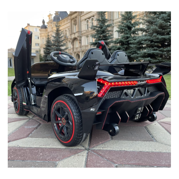 Акумулаторен кола Lamborghini Veneno , с отварящи се врати ,меки гуми 4x4